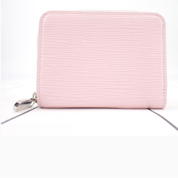 Louis Vuitton Handbags - Authentic Louis Vuitton Pink Epi Compact Zip Around Zippy Coin/Card Wallet